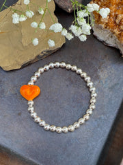 Continuing Heart Bracelet 6mm