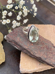 Green Amethyst Ring