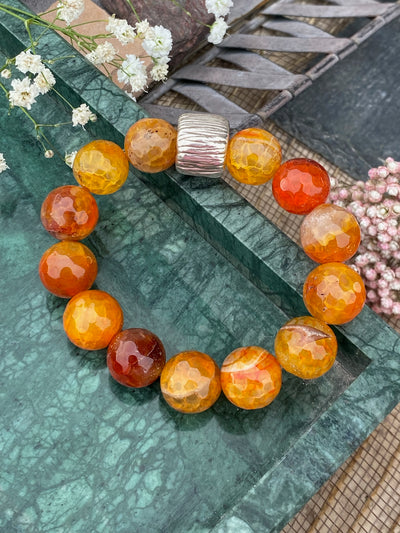 Orange Fire Agate
