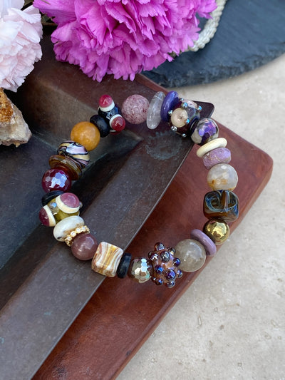 Autumn Dreams Multi Stretch Bracelet