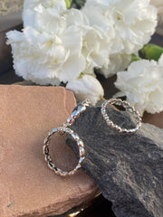 Connected Heart Stacking Rings