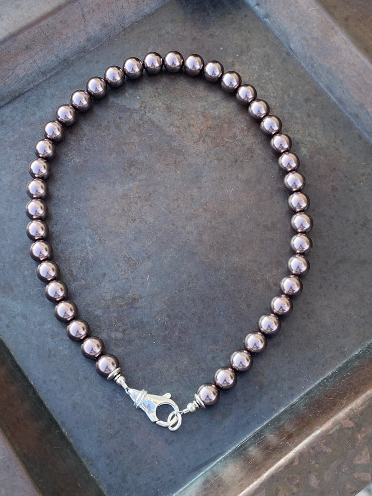 Mocha Pearl Necklace