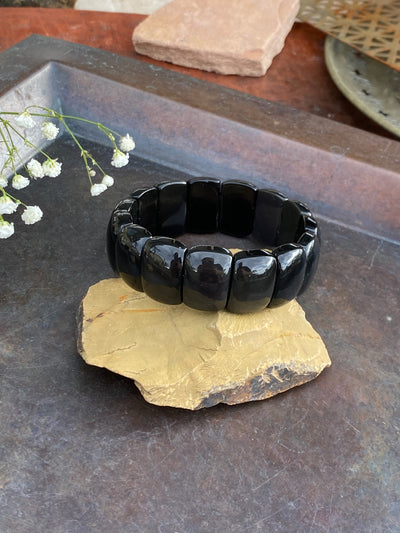 Onyx Tile Bracelet