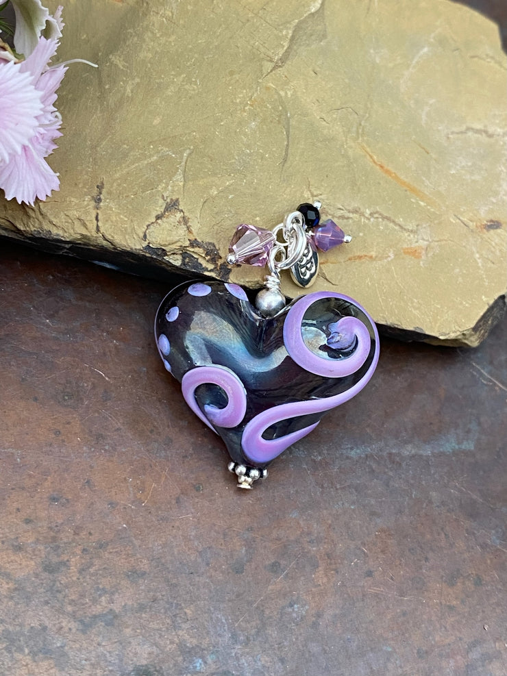Violet Swirls