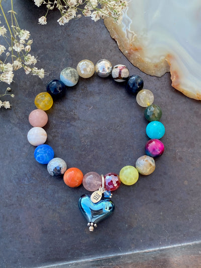 All The Feels Heart Bracelet