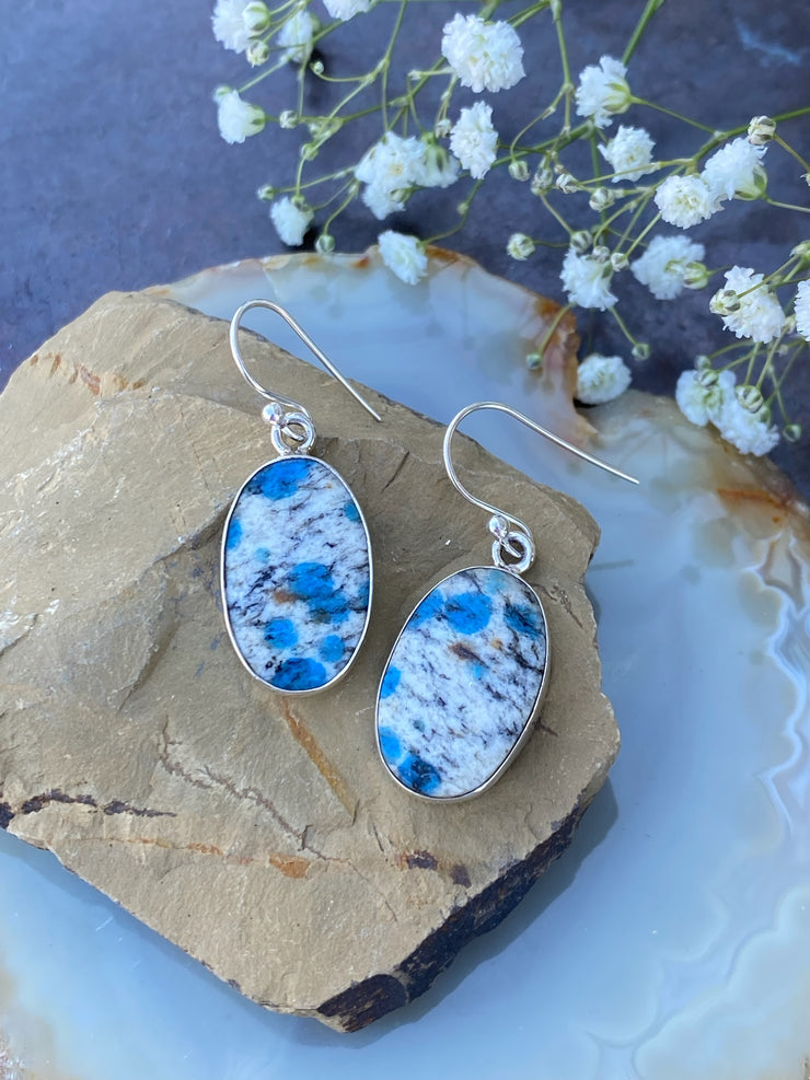 Raindrop Jasper Earrings