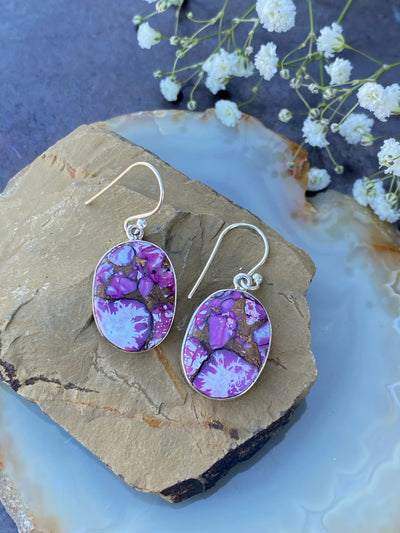 Charoite Earrings