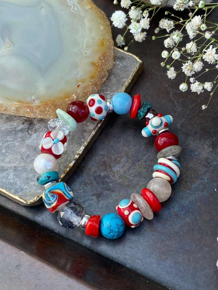 Southwestern Multi Stretch Bracelet