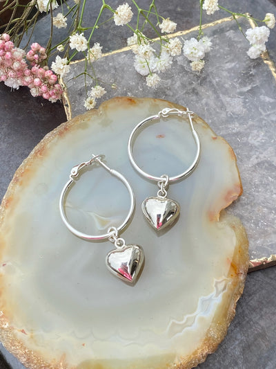 Heart Space Earrings