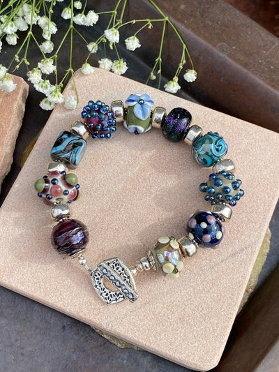 Organic Glass Bracelet