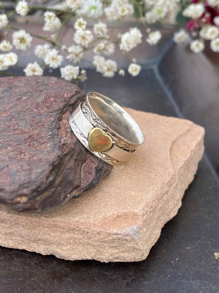 Heart Meditation Ring
