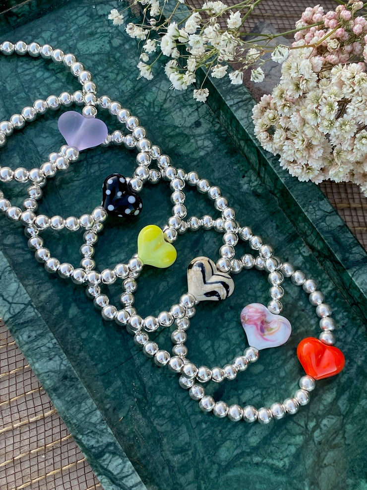 Continuing Heart Bracelet 5mm