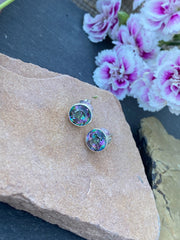 Mystic Topaz Studs