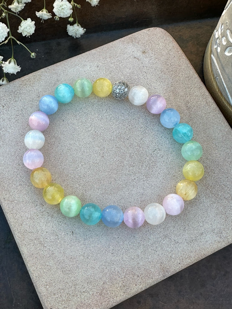 Selenite Rainbow