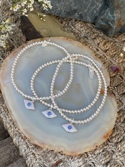 Tiny Evil Eye Bracelet