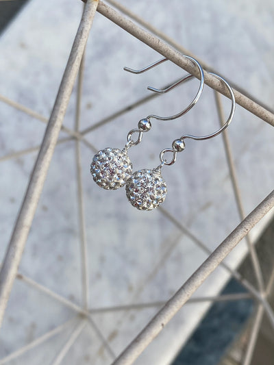 Crystal Ball Earrings