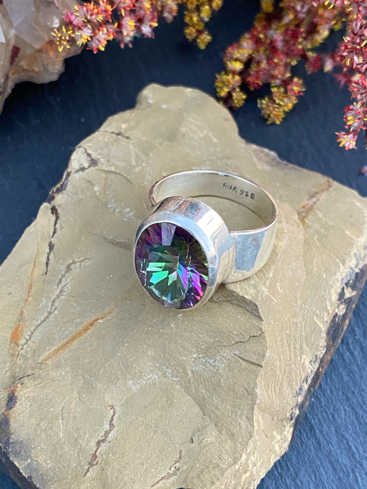 Sterling Mystic Topaz