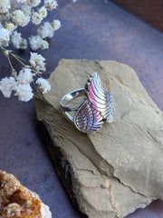 Silver Feather Wings