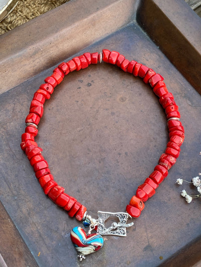 Coral Crush Necklace