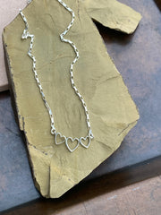 Triple Hearts Necklace